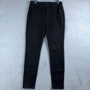 Kore Denim Skinny Jeans High Rise Dark Wash Stretch Womens Black Size 11
